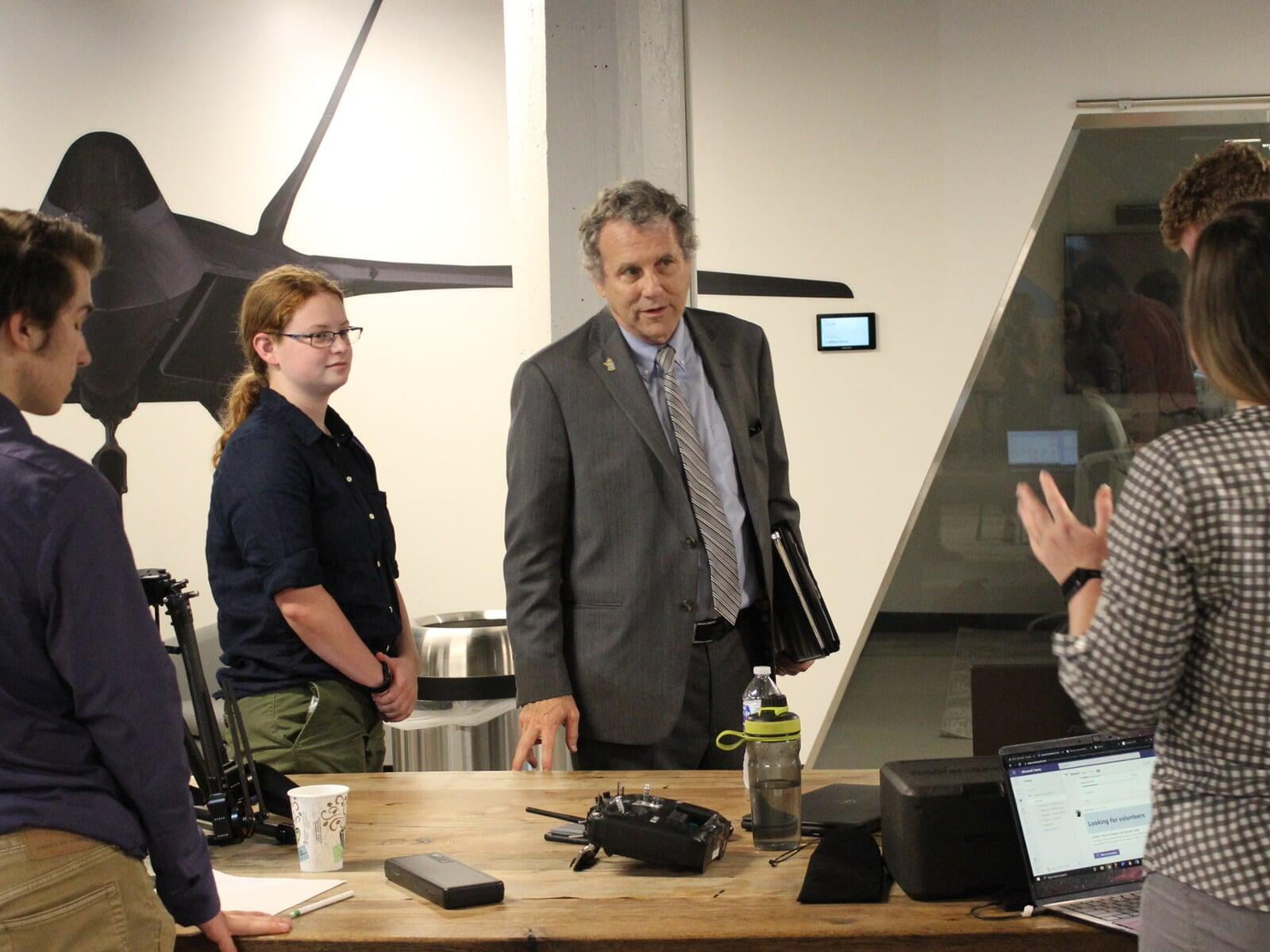 For Immediate Release: Senator Sherrod Brown Promotes Innovation Hubs in visit to WBIs 444 Facility
